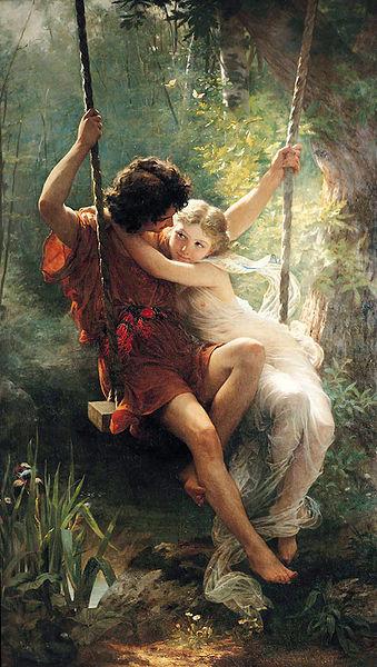 Pierre Auguste Cot Spring. china oil painting image